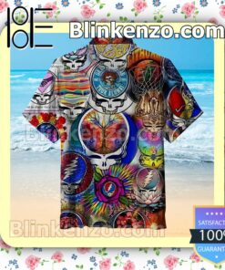 Steal Your Face Men Short Sleeve Shirts a