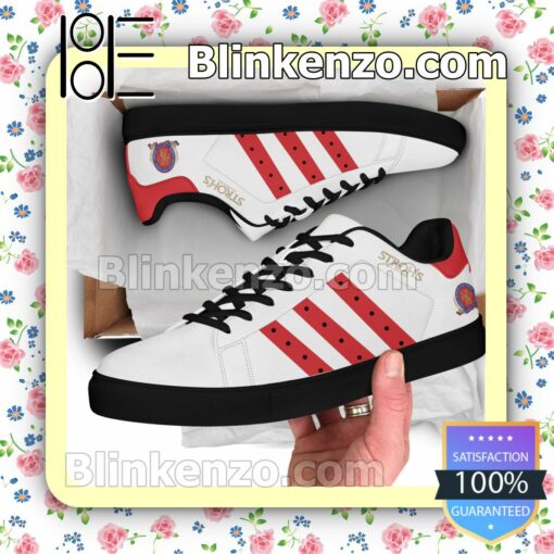 Stroh's Logo Brand Adidas Low Top Shoes a