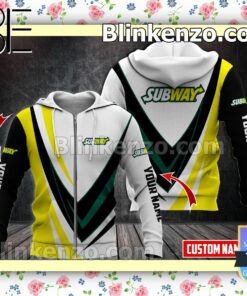 Subway Customized Pullover Hooded Sweatshirt a