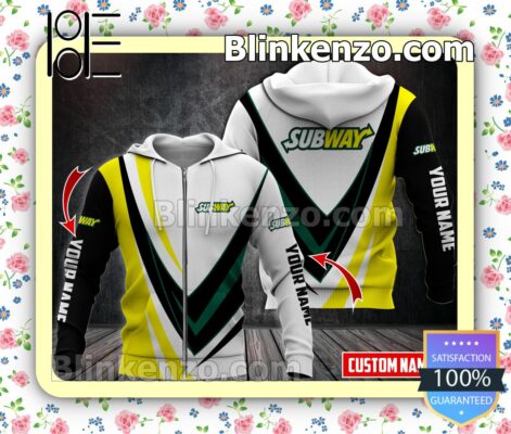 Subway Customized Pullover Hooded Sweatshirt a