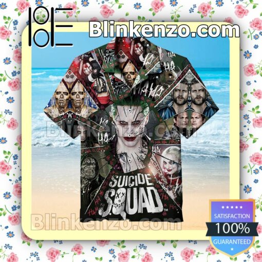 Suicide Squad - Circle Men Short Sleeve Shirts