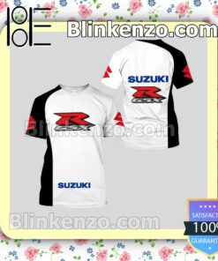 Suzuki Racing Black And White Hooded Jacket, Tee