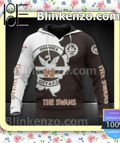 Swansea City AFC The Swans Men T-shirt, Hooded Sweatshirt