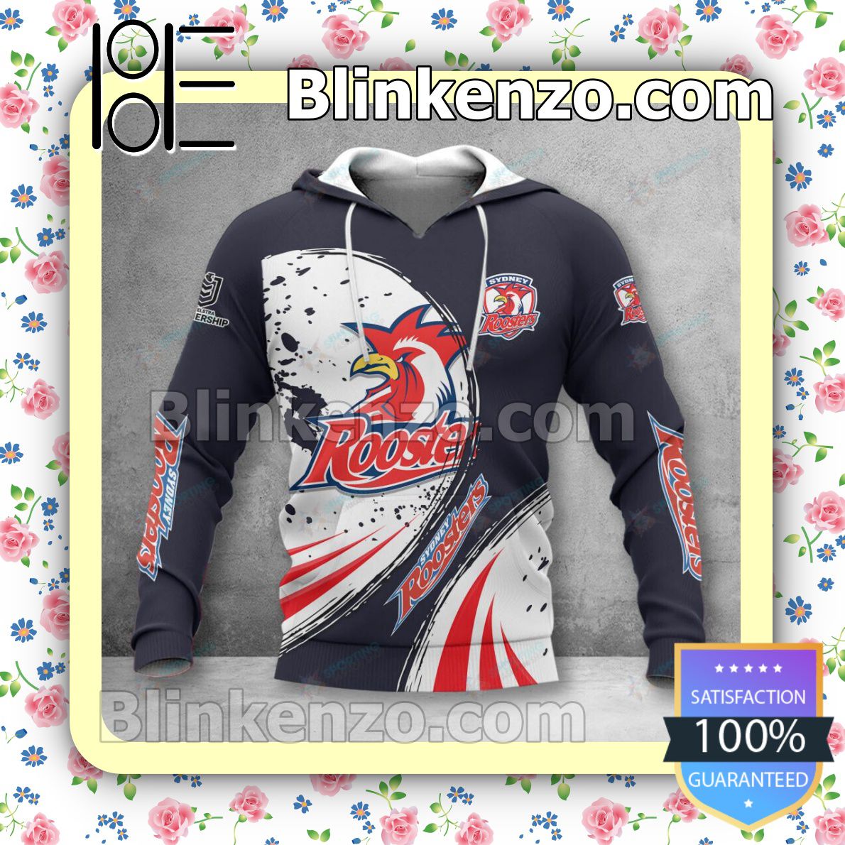 Sydney Roosters T-shirt, Christmas Sweater