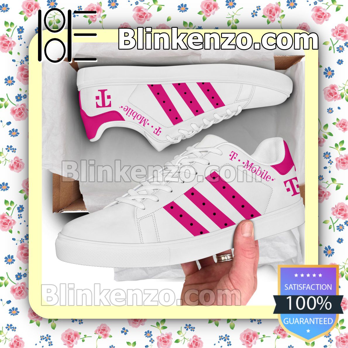 erectie Spreek luid Hoes T-Mobile Logo Brand Adidas Low Top Shoes - Blinkenzo