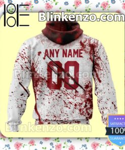 Only For Fan Tampa Bay Buccaneers Blood Jersey NFL Custom Halloween 2022 Shirts