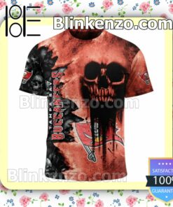 Tampa Bay Buccaneers Cemetery Skull NFL Custom Halloween 2022 Shirts