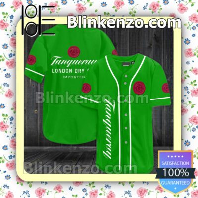 Tanqueray London Dry Gin Custom Baseball Jersey for Men Women