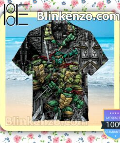 Teenage Mutant Ninja Turtles Men Short Sleeve Shirts
