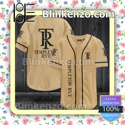 Templeton Rye Custom Baseball Jersey for Men Women
