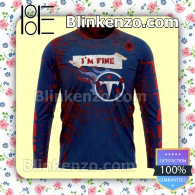 Free Ship Tennessee Titans Blood Jersey NFL Custom Halloween 2022 Shirts