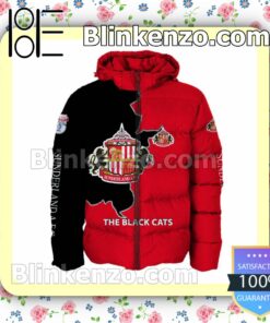 The Black Cats Sunderland AFC Black Red Men T-shirt, Hooded Sweatshirt y