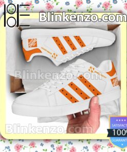 The Home Depot Logo Brand Adidas Low Top Shoes
