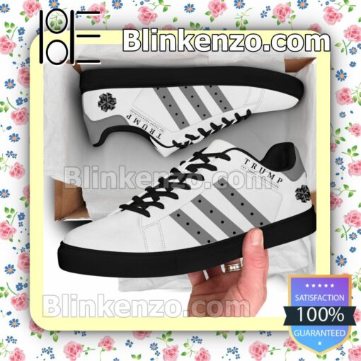The Trump Organization Logo Brand Adidas Low Top Shoes a