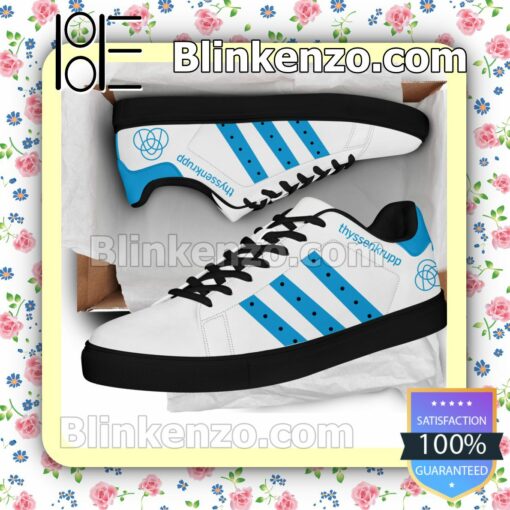 ThyssenKrupp Logo Brand Adidas Low Top Shoes a
