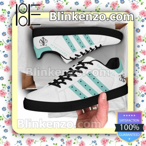 Tiffany & Co. Logo Brand Adidas Low Top Shoes a