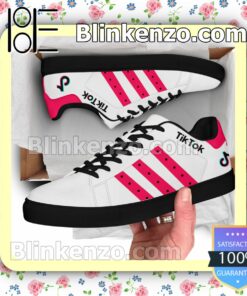 TikTok Logo Brand Adidas Low Top Shoes a