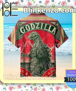 Toho Godzilla Men Short Sleeve Shirts a