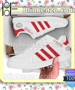 Toyota Logo Brand Adidas Low Top Shoes