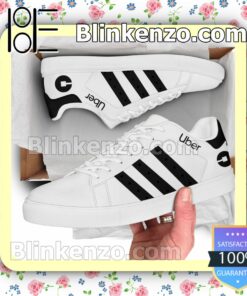 Uber Logo Brand Adidas Low Top Shoes