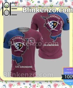 Union Bordeaux Bègles Les Girondins Men T-shirt, Hooded Sweatshirt