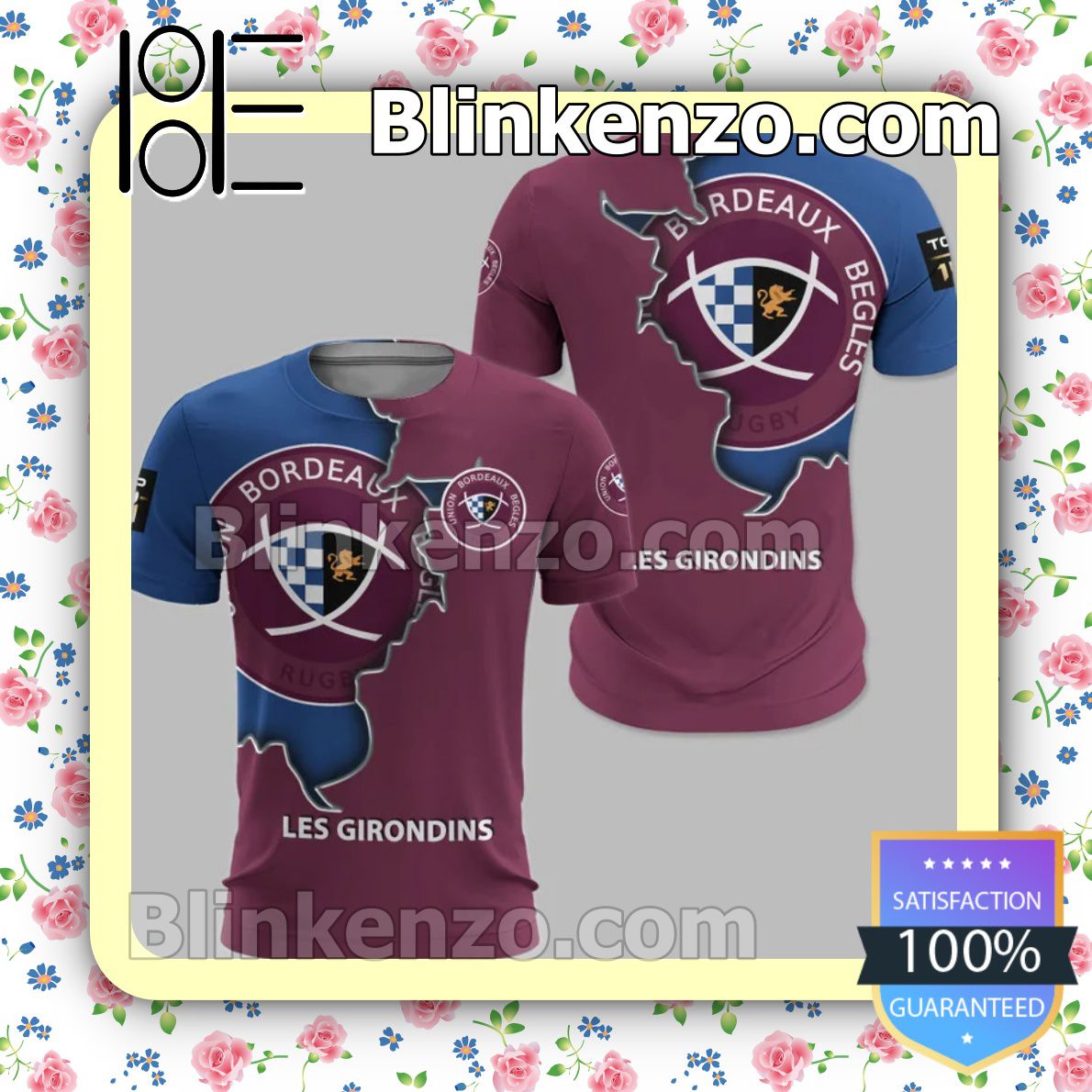 Check out Union Bordeaux Bègles Les Girondins Men T-shirt, Hooded Sweatshirt
