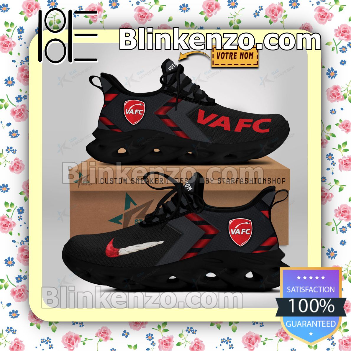 Awesome Valenciennes Football Club Go Walk Sports Sneaker