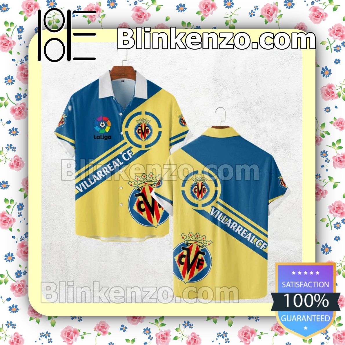 Cheap Villarreal CF La Liga Men T-shirt, Hooded Sweatshirt