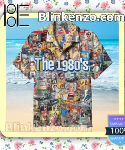 Welcome To The 1980s Men Short Sleeve Shirts