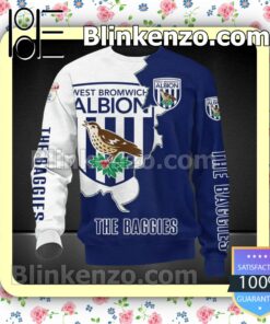 West Bromwich Albion FC The Baggies Men T-shirt, Hooded Sweatshirt b