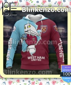 West Ham United FC Men T-shirt, Hooded Sweatshirt
