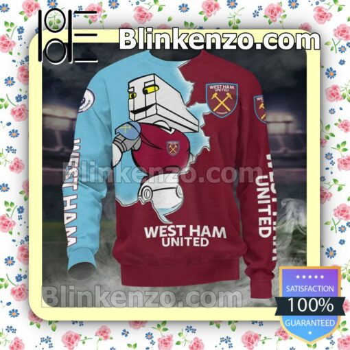 West Ham United FC Men T-shirt, Hooded Sweatshirt x