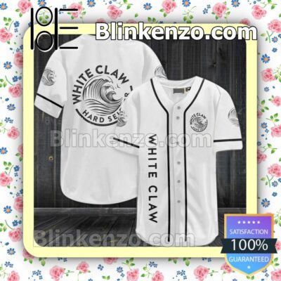White Claw Hard Seltzer Custom Baseball Jersey for Men Women