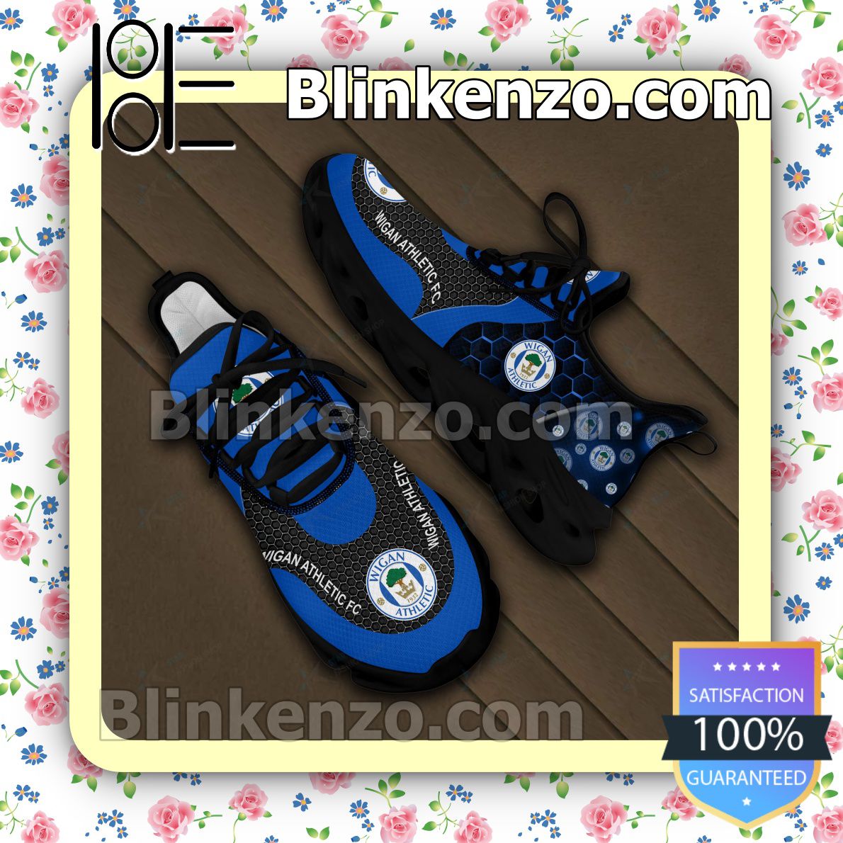 Mother's Day Gift Wigan Athletic Go Walk Sports Sneaker