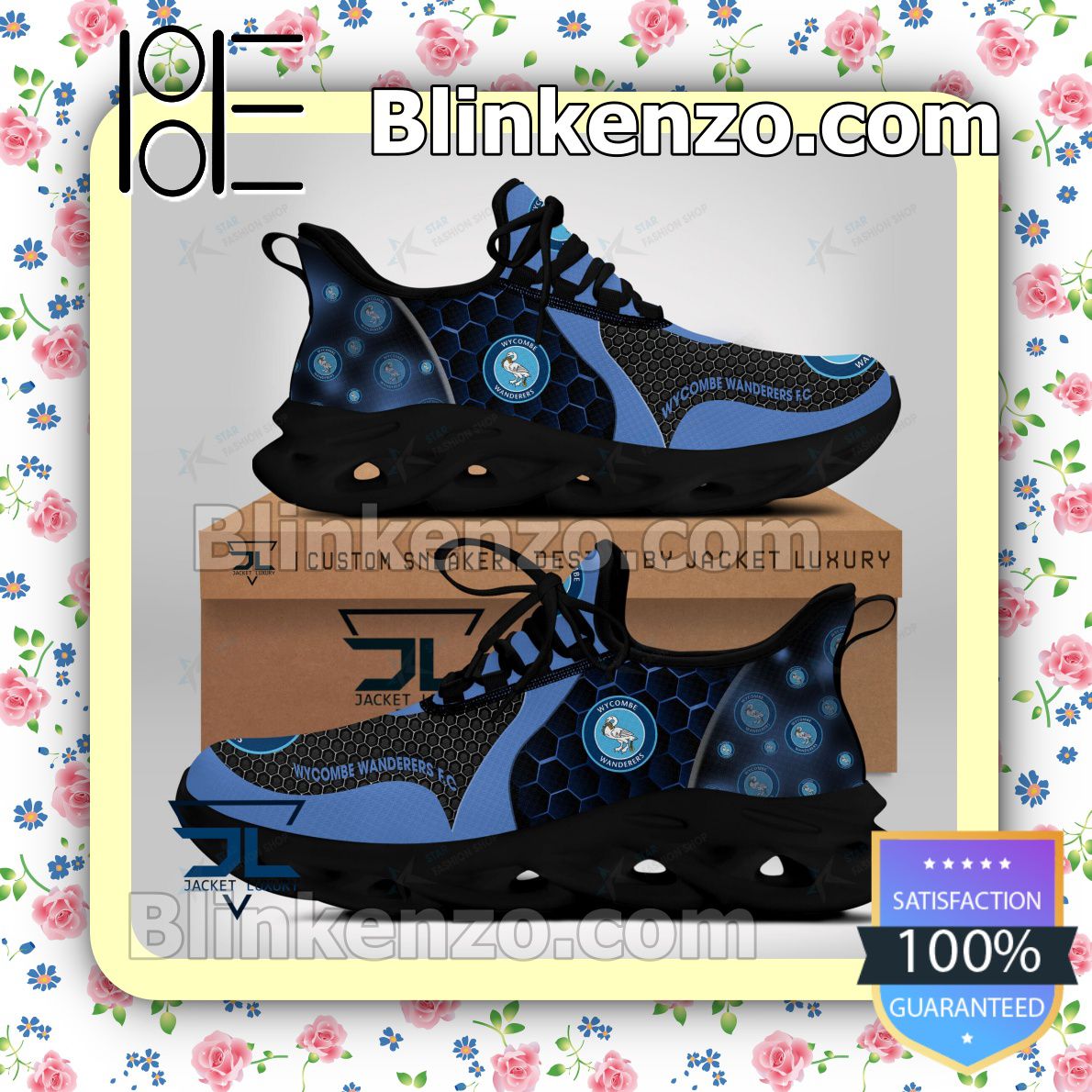 Drop Shipping Wycombe Wanderers F.C Go Walk Sports Sneaker