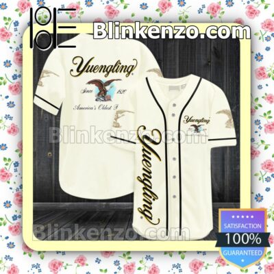 Yuengling Beer Since 1982 Custom Baseball Jersey for Men Women