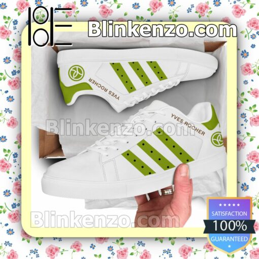 Yves Rocher Logo Brand Adidas Low Top Shoes