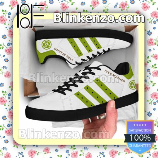 Yves Rocher Logo Brand Adidas Low Top Shoes a