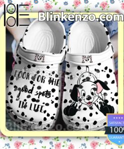 101 Dalmatians Look For The Good Spots In Life Halloween Clogs