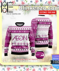 AEON Brand Print Christmas Sweater