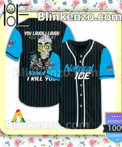 Achmed Take My Natural Ice I Kill You You Laugh I Laugh Short Sleeve Plain Button Down Baseball Jersey Team