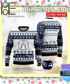 Acura Brand Print Christmas Sweater