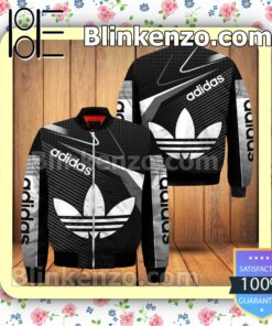 Adidas Luxury Black Military Jacket Sportwear
