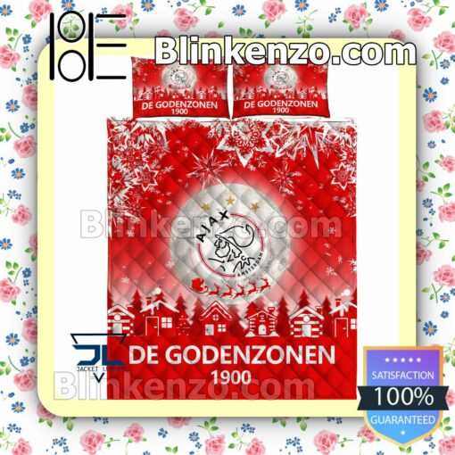 Afc Ajax De Godenzonen 1900 Christmas Duvet Cover a