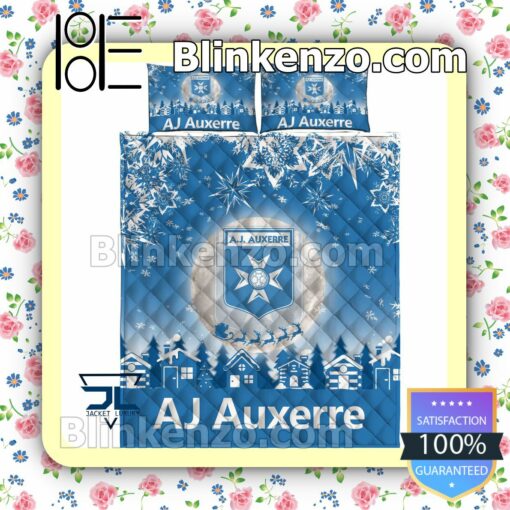 Aj Auxerre Christmas Duvet Cover a