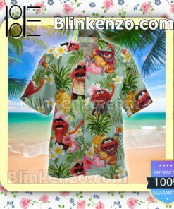 Animal Drummer Muppet Pineapple Men Shirt