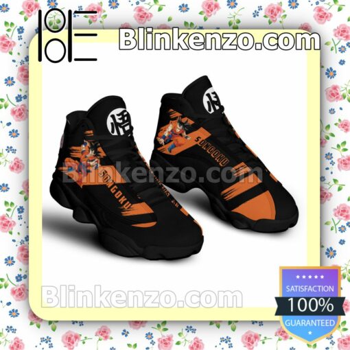 Anime Dragon Ball Songoku Air Jordan 13 Retro Sneakers