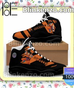 Handmade Anime Dragon Ball Songoku Air Jordan 13 Retro Sneakers