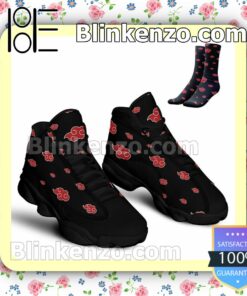 Anime Naruto Akatsuki Group Air Jordan 13 Retro Sneakers