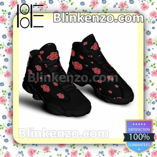 Fantastic Anime Naruto Akatsuki Group Air Jordan 13 Retro Sneakers